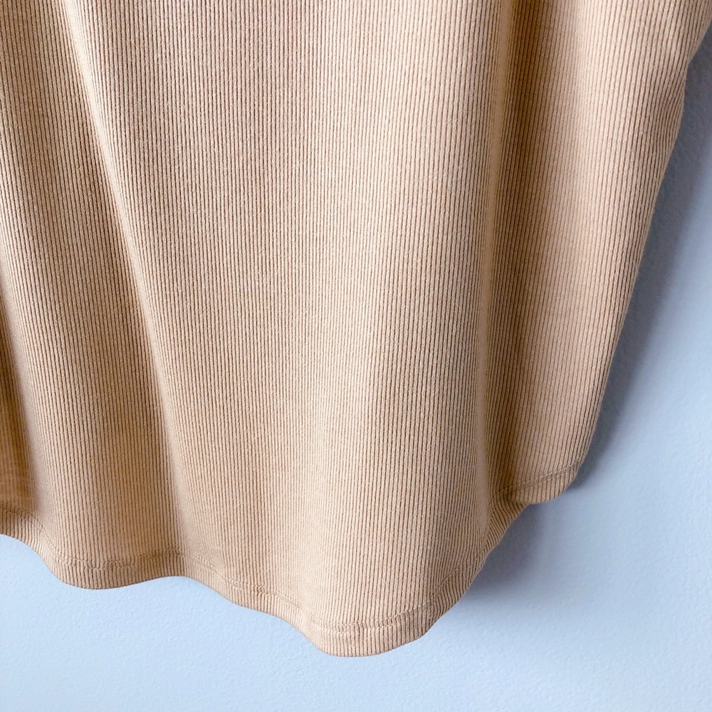 Old Navy tank top UltraLite Rib-Knit Racerback Tank Top Women tan shirt - Picture 8 of 14